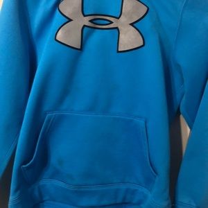 Blue Under Armour Storm Hoodie
